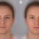 Scroll down to learn which composite face is the sick one. Image: Audrey Henderson/St Andrews University